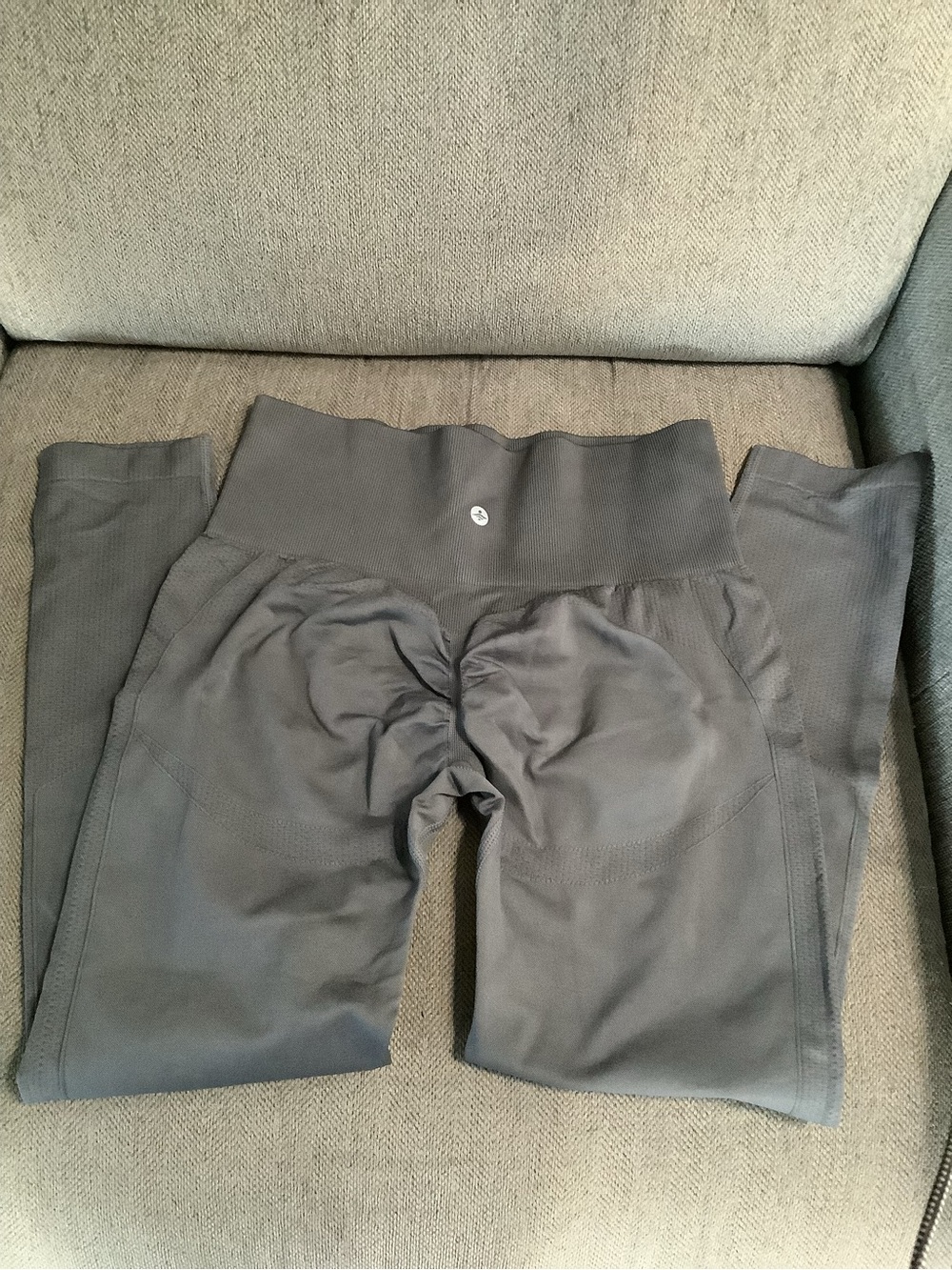 HALARA Gray High-Waist Leggings L NWOT